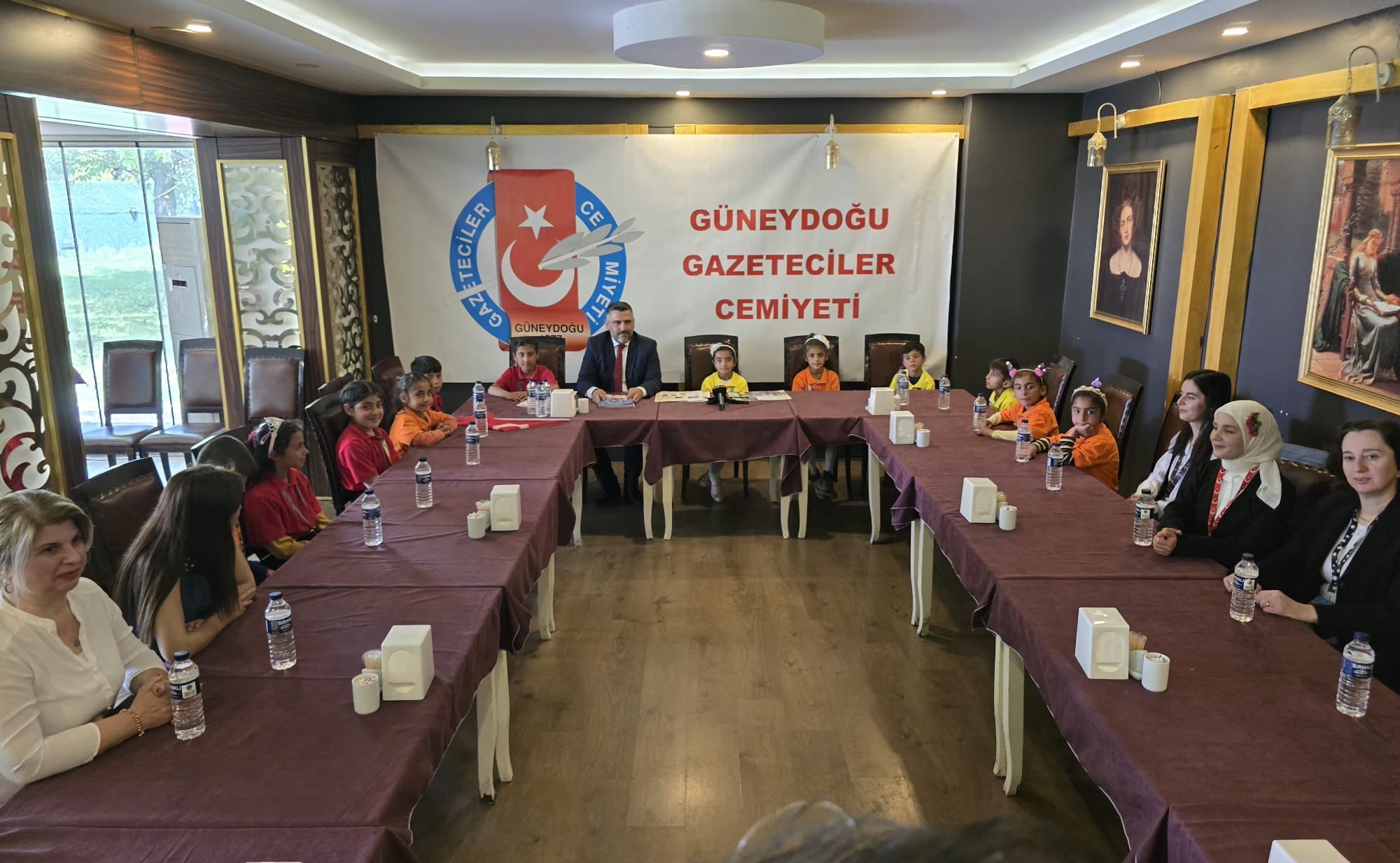 GGC minik gazetecileri ağırladı