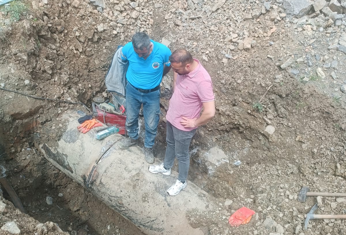 Hesko İsale Hattı’ndaki Arıza Giderildi