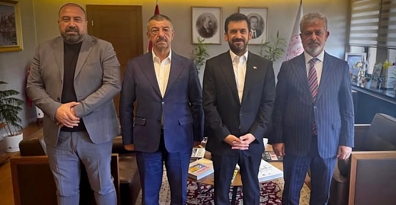 Tillo ve Şirvan Belediye Başkanlarından Kültür ve Turizm Bakan Yardımcısına Ziyaret