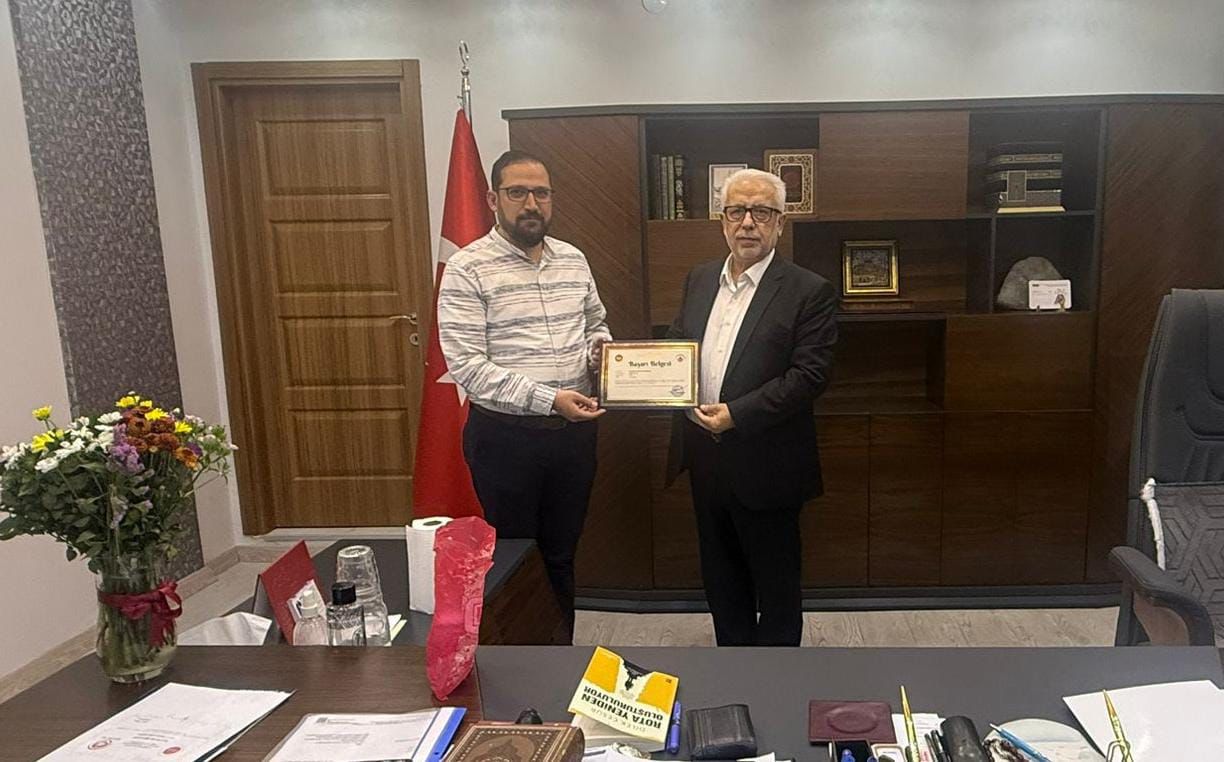 Diyanet’ten Gençlik Koordinatörüne Takdir