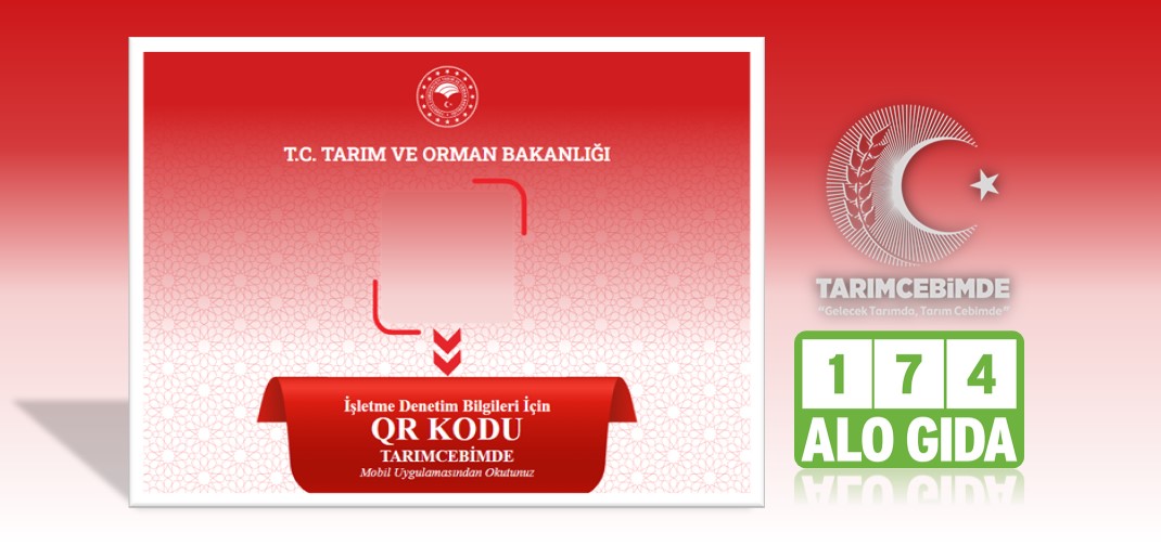 Gıda İşletmelerinde Karekod Zorunluluğu Hakkında Duyuru