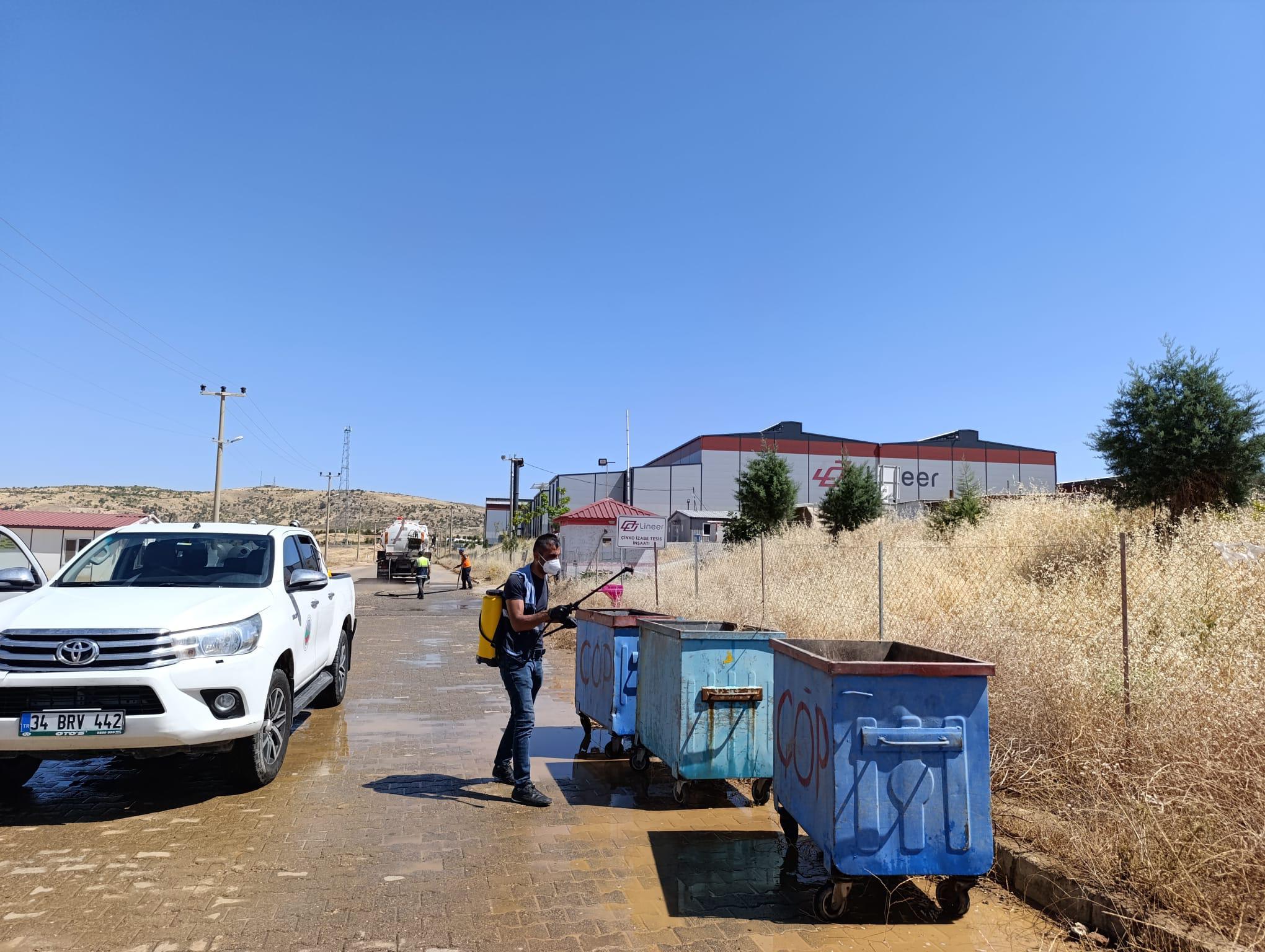 Siirt’te Temizlik ve Haşereyle Mücadele Çalışmaları Aralıksız Sürüyor