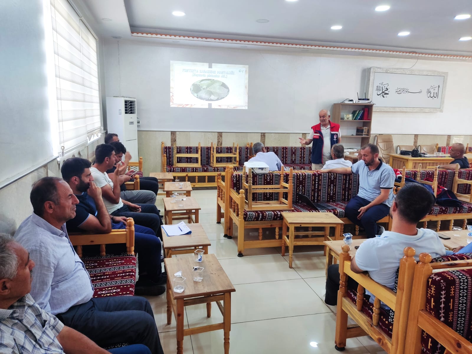 Kurtalan’da Fıstık Yetiştiricilerine Yönelik Eğitim Düzenlendi