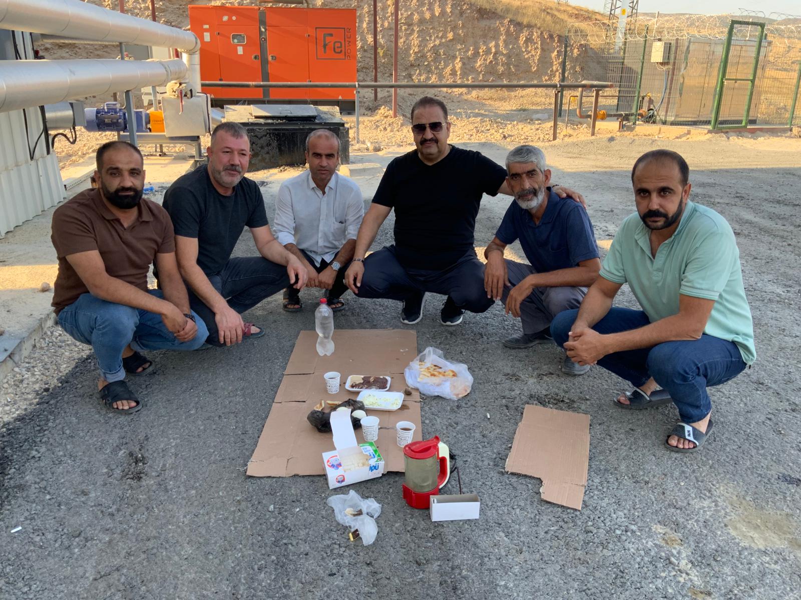 Genel Sekreter Canpolat, Sabahın İlk Işıklarında Asfalt Tesisindeydi