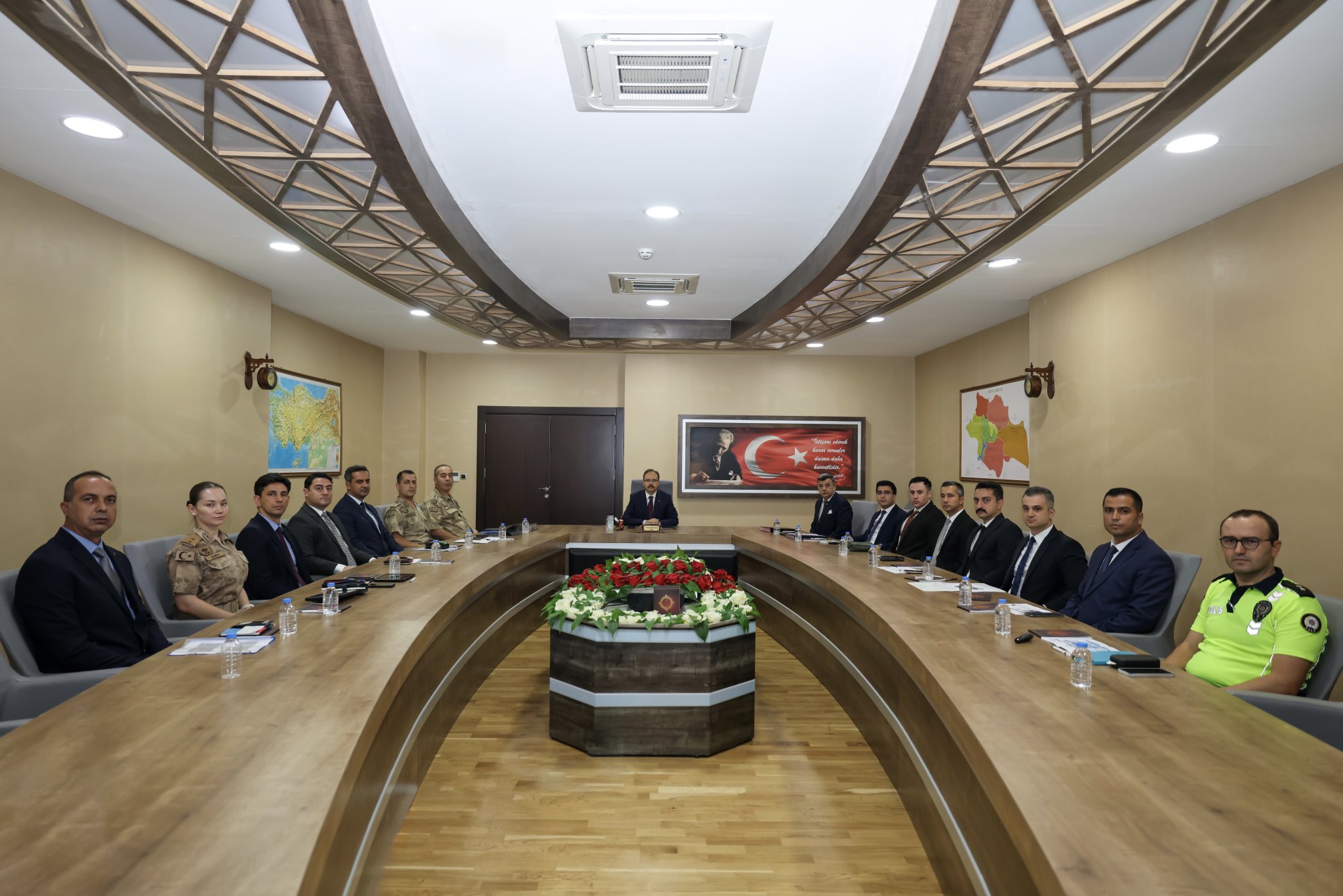 Siirt’te Huzur ve Güvenlik Toplantısı Yapıldı