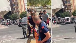 Siirt’te Karşıdan Karşıya Geçen İki Çocuğa Araç Çarptı