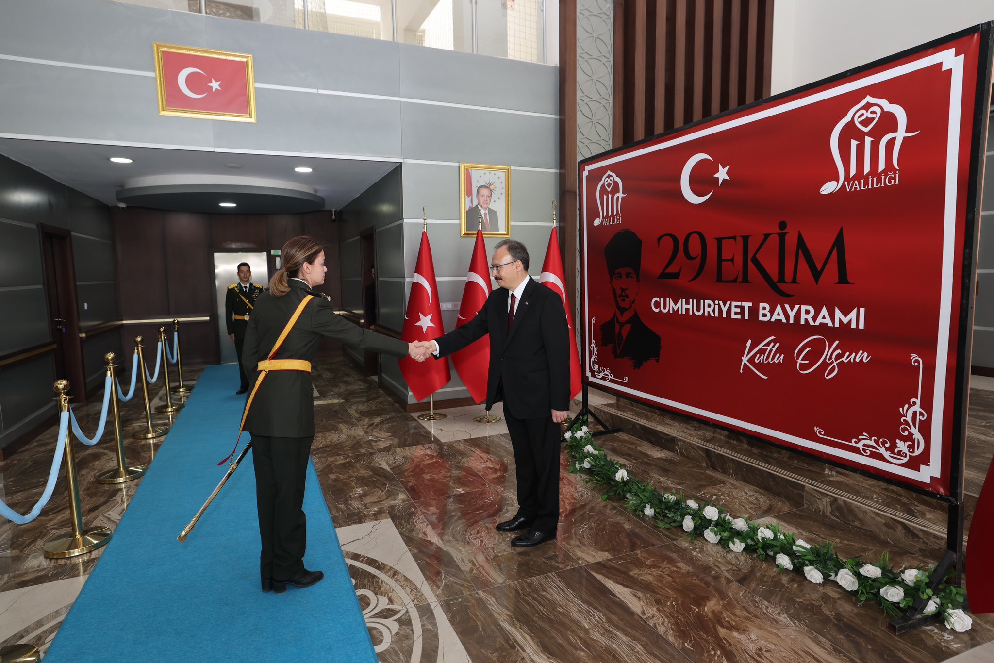 Siirt’te Cumhuriyet’in 102. Yılı Coşkuyla Kutlandı