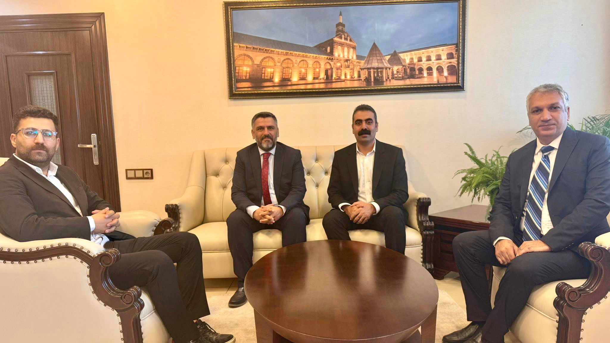 GGC Yönetim Kurulu’ndan Diyarbakır Büyükşehir Belediyesi’ne ziyaret