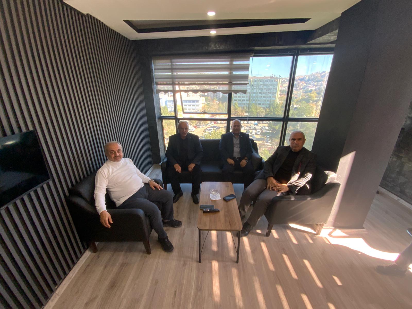 AK Parti Heyetinden Siirt Objektif Haber’e Ziyaret