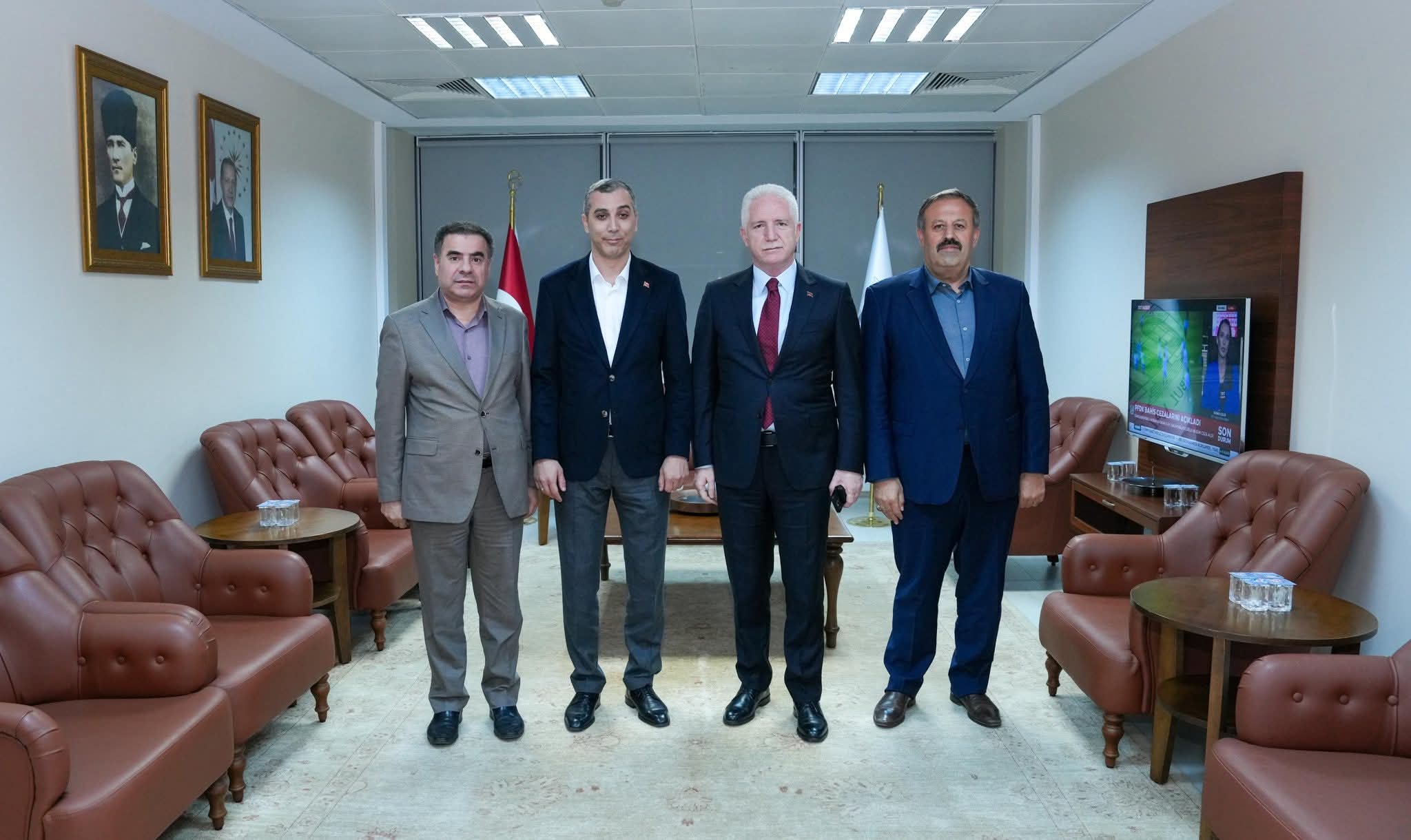 MHP Siirt İl Başkanı’ndan İstanbul Valisi Davut Gül’e Ziyaret