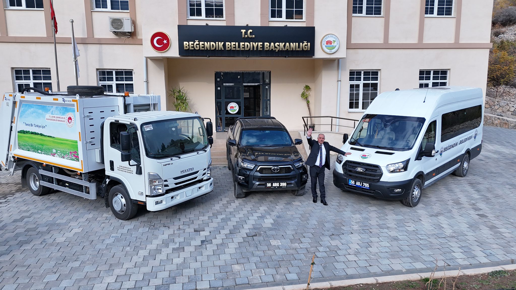 Beğendik Belediye Başkanlığı Filoya 3 Yeni Araç Kazandırdı