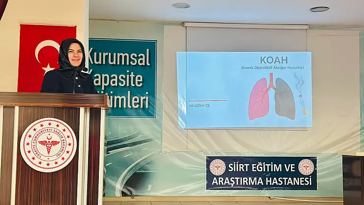 Hastane Personeline KOAH Bilgilendirme; Eğitimi