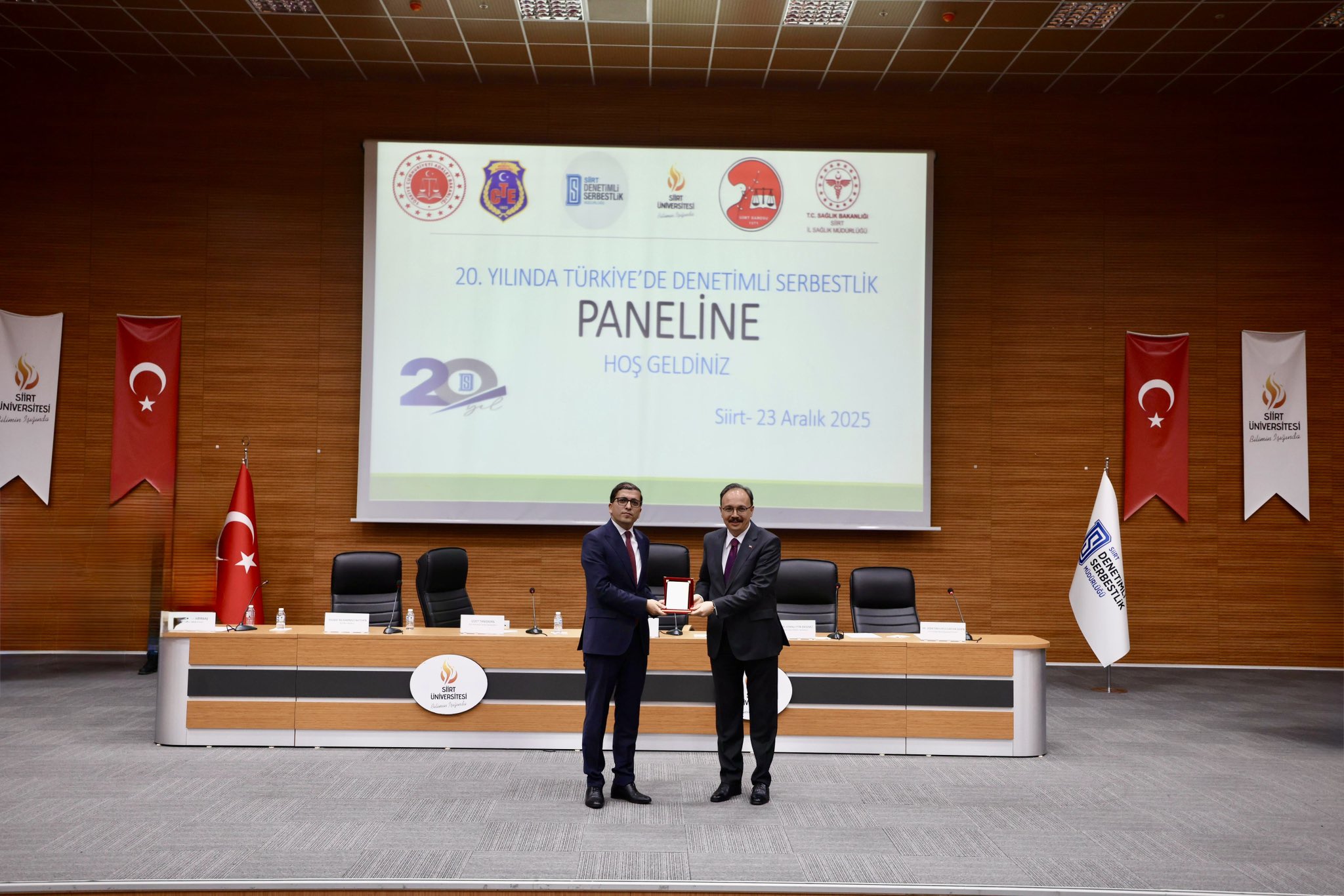 Siirt’te “20. Yılında Türkiye’de Denetimli Serbestlik” Paneli Düzenlendi