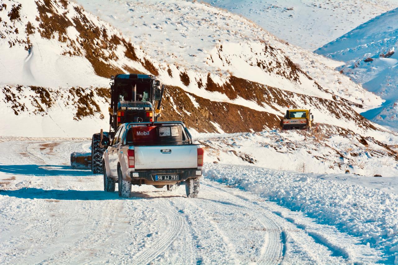 Pervari’de Karla Mücadele Çalışmaları Aralıksız Sürüyor