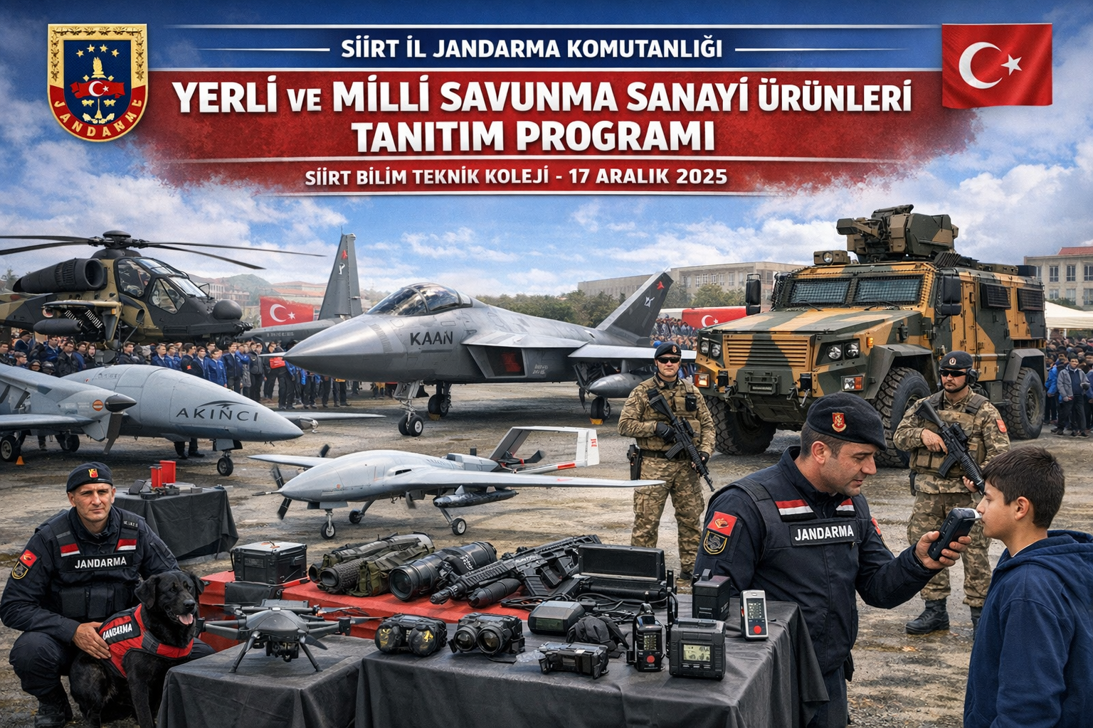 Yerli Malı Haftası’nda Yerli ve Milli Savunma Sanayi Ürünleri Tanıtılacak