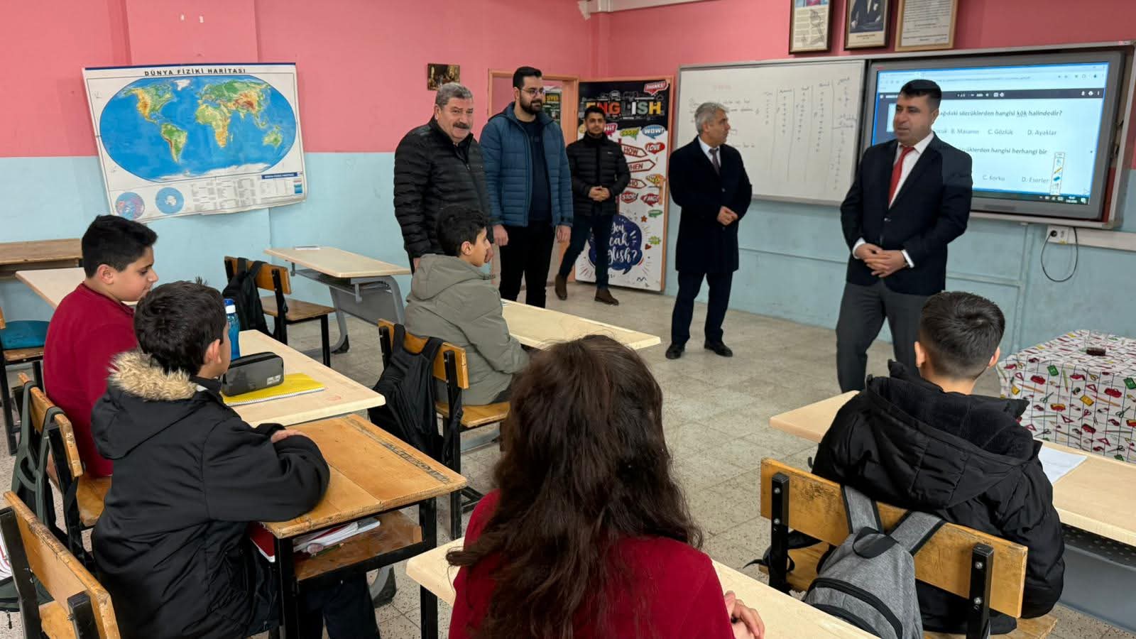 Kurtalan İlçe Milli Eğitim Müdürü Faysel Polat’tan Köy Okullarına Ziyaret