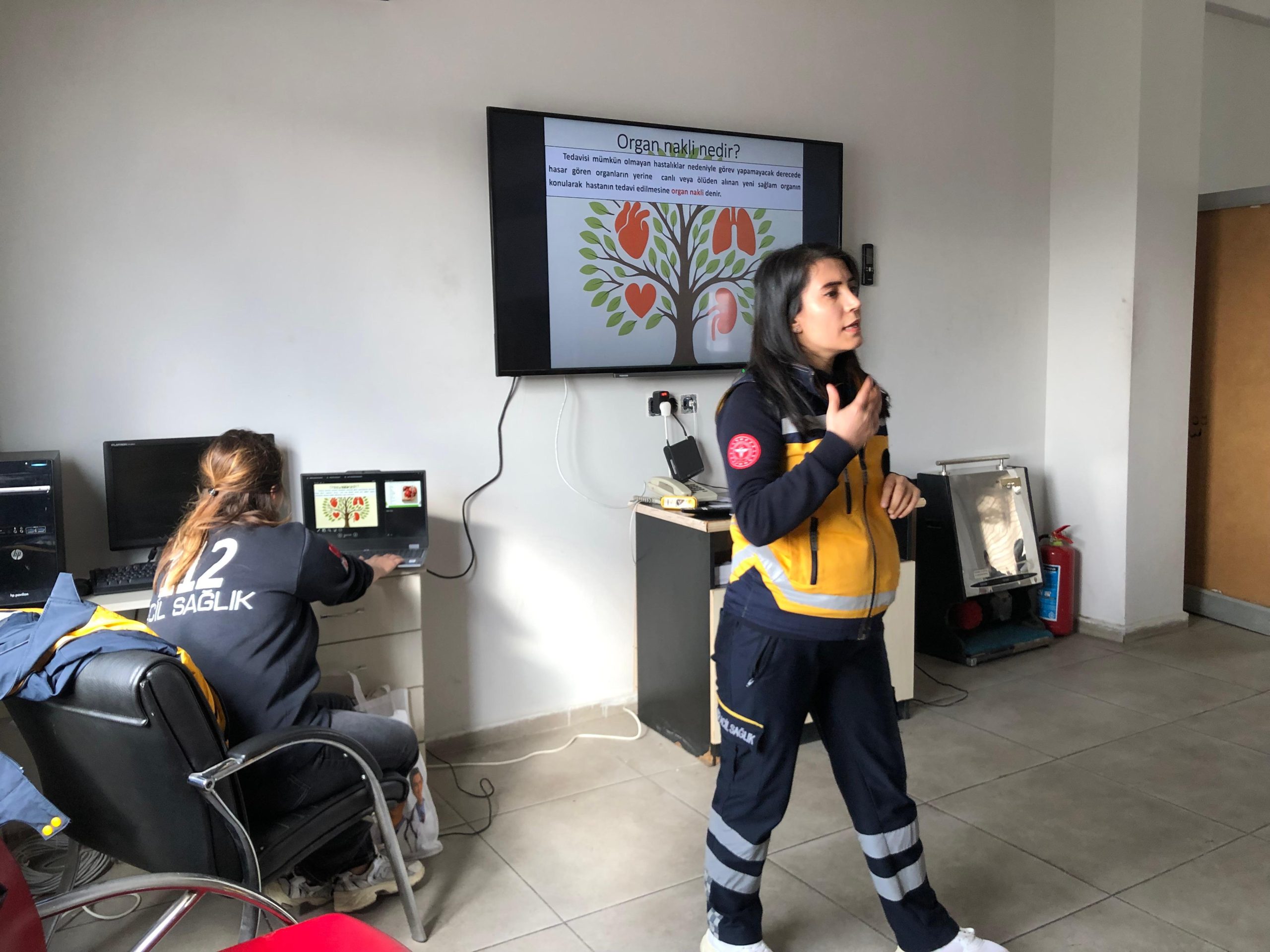 Siirt İl Emniyet Müdürlüğü Personeline Organ Bağışı Eğitimi