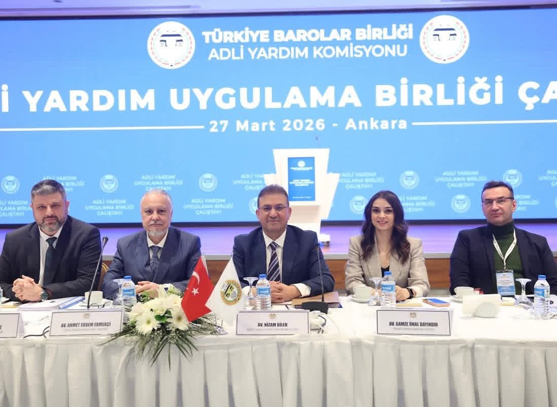 TBB Adli Yardım Çalıştayına Hemşehrimiz Av. Nizam Dilek Öncülük Etti