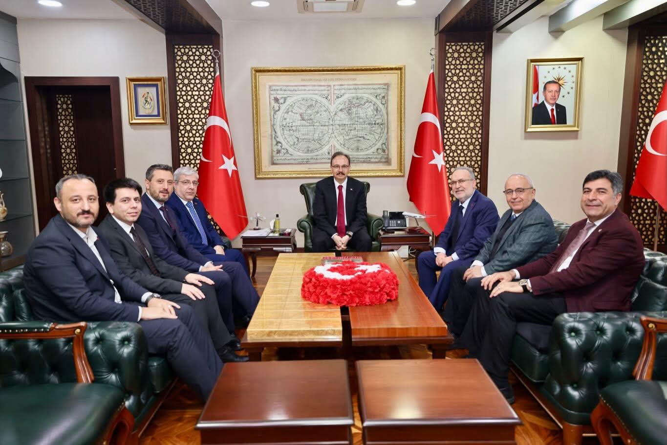 15 Temmuz Derneği Heyeti Siirt’te: Vali Kızılkaya’ya Ziyaret