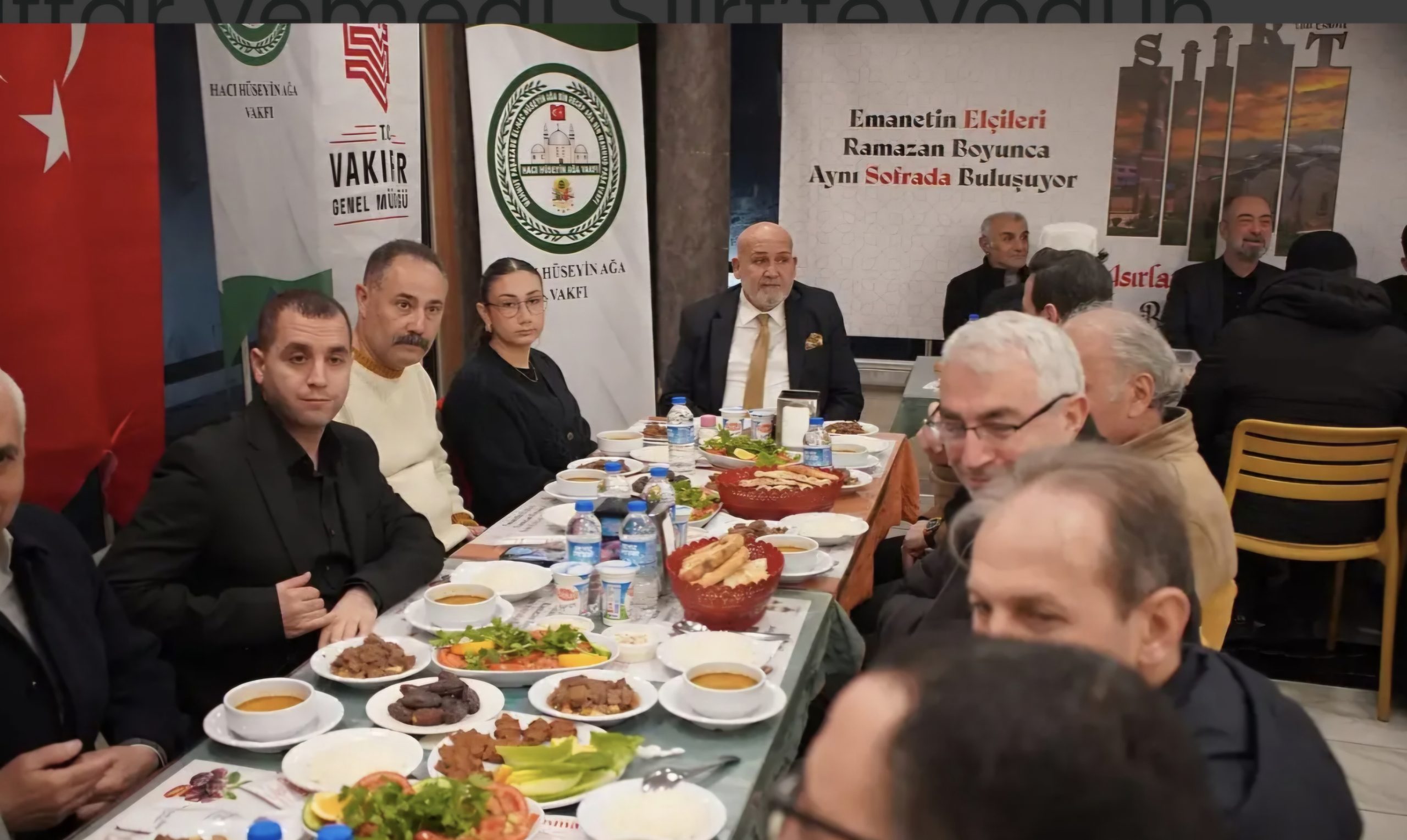 Hacı Hüseyin Ağa Vakfı’ndan Anlamlı İftar Programı: Emin Ertekin Birlik ve Dayanışma Vurgusu Yaptı