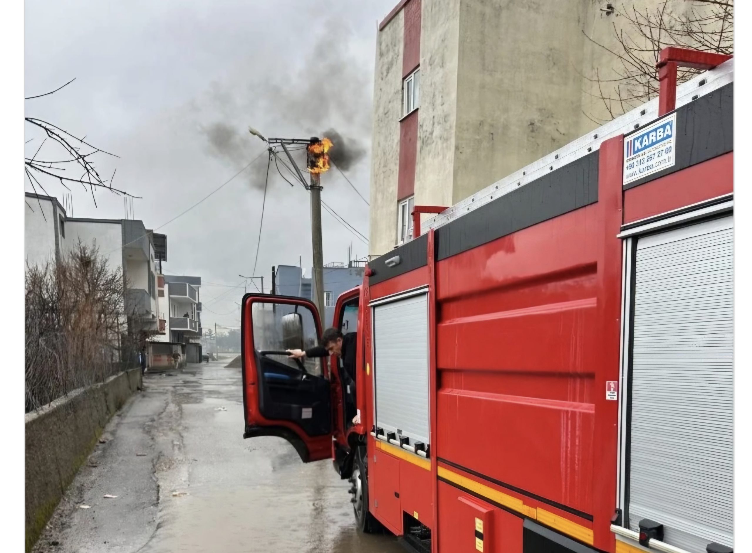 Kurtalan’da Yangın Kısa Sürede Kontrol Altına Alındı