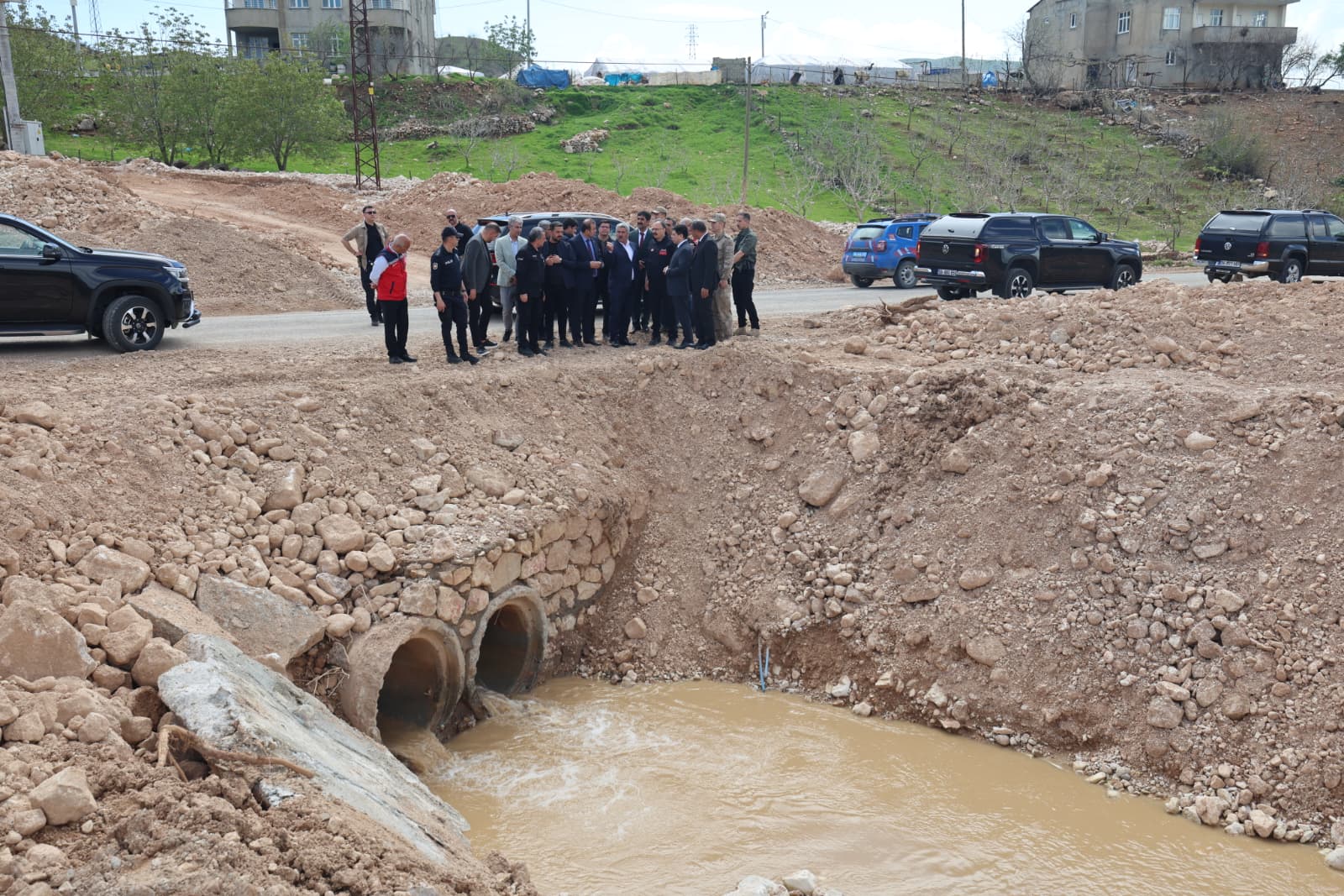 Vali Kızılkaya Sel Bölgelerinde İncelemelerde Bulundu