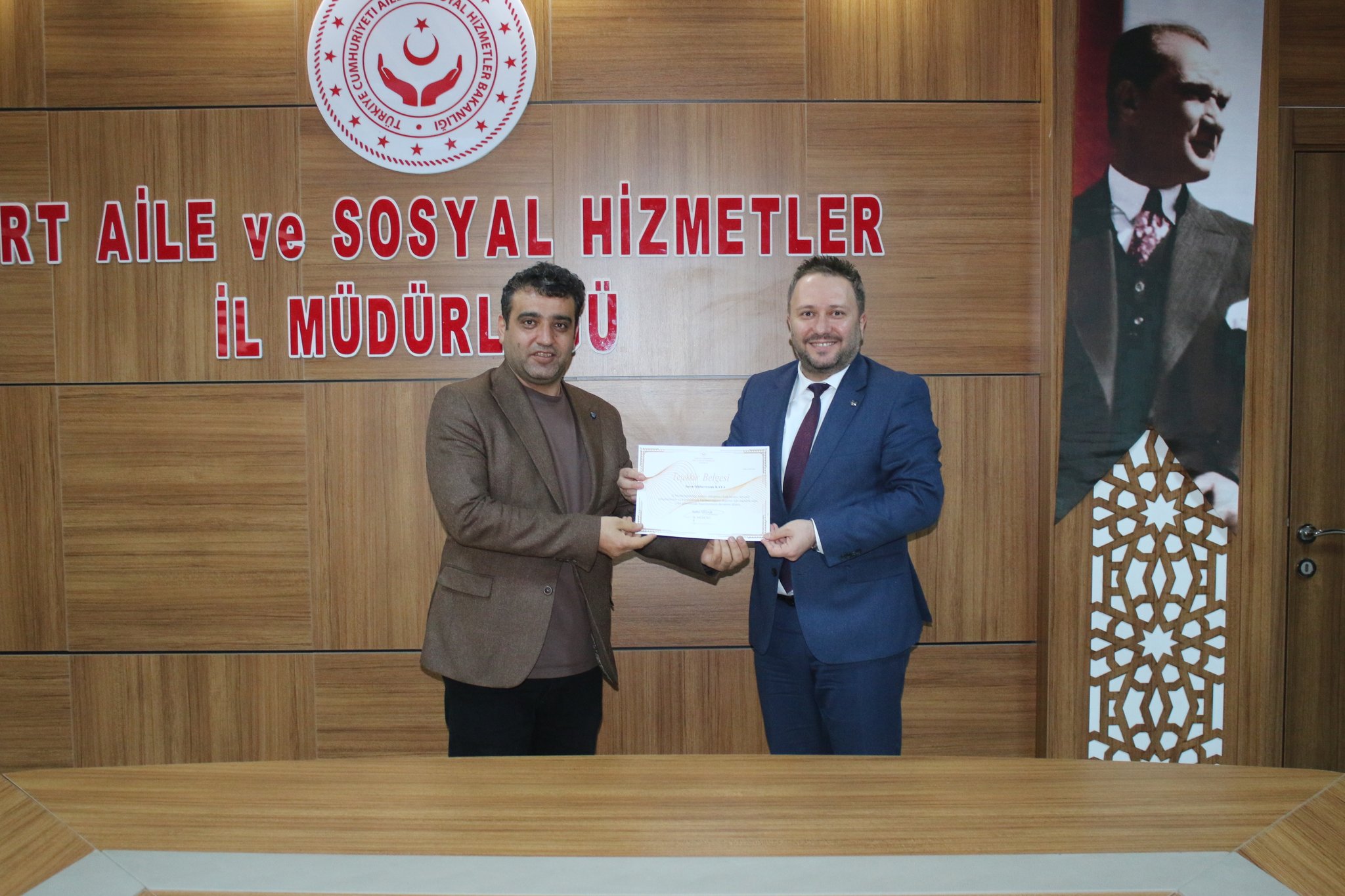 Şube Müdürü Abdurrezzak Kaya’ya Veda Programı Düzenlendi