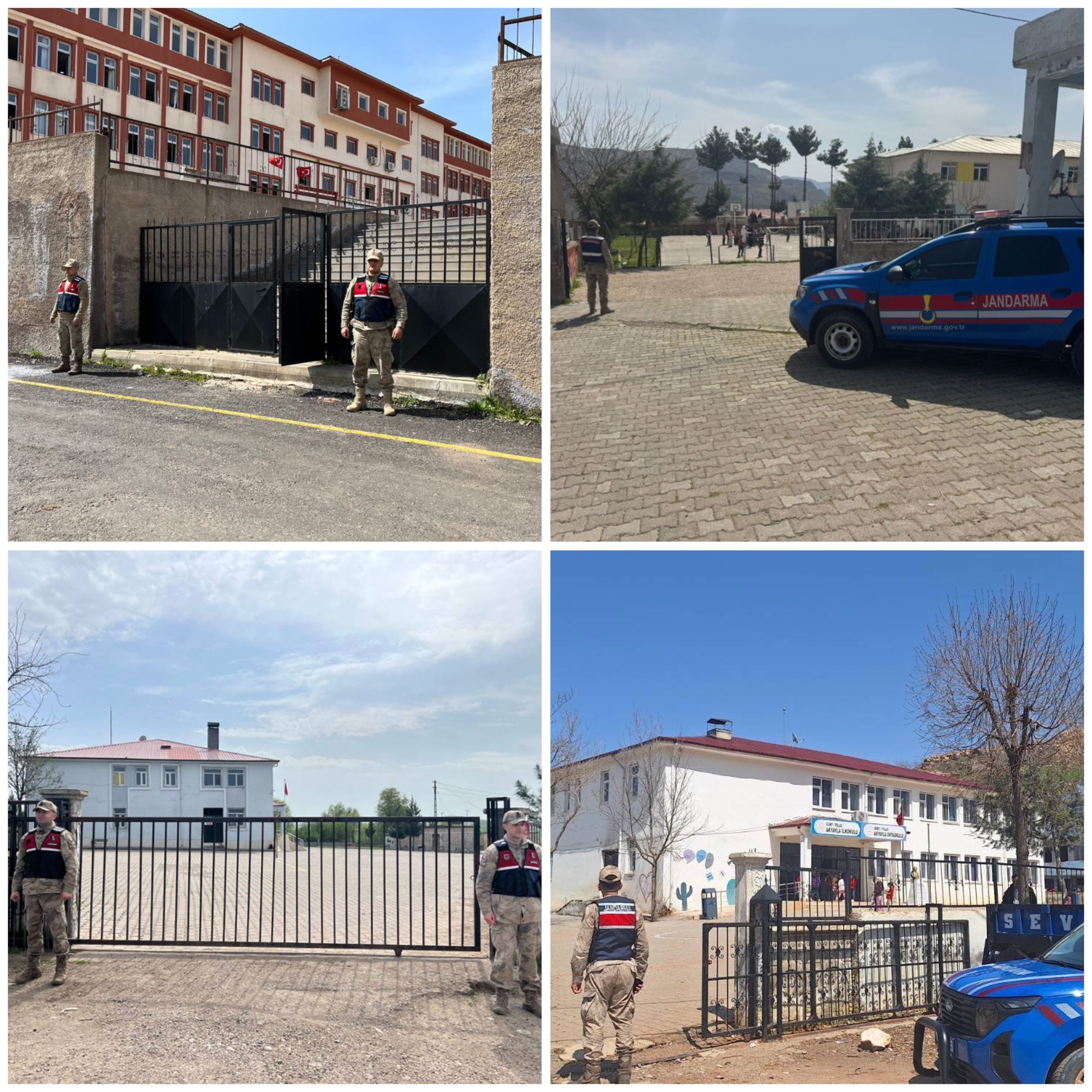 Siirt’te Okul Çevrelerinde Sıkı Denetim: 2 Bin 100 Kişi Kontrol Edildi