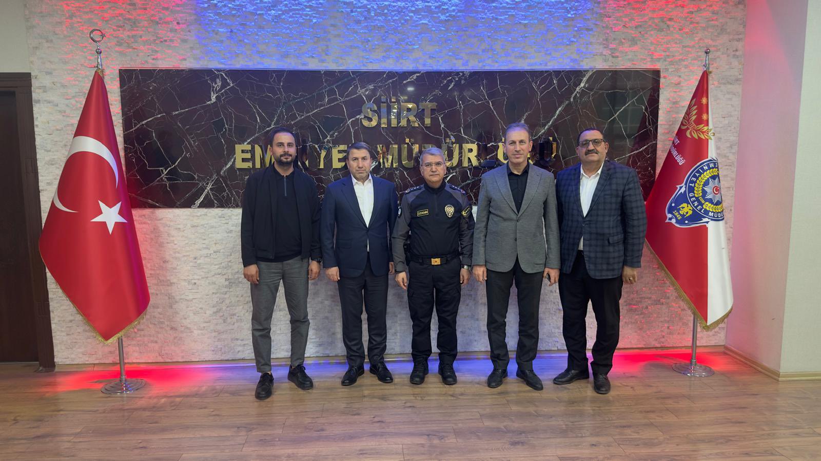 Başkan Güven Kuzu’dan Emniyet Müdürü Özdemir’e Hayırlı Olsun Ziyareti
