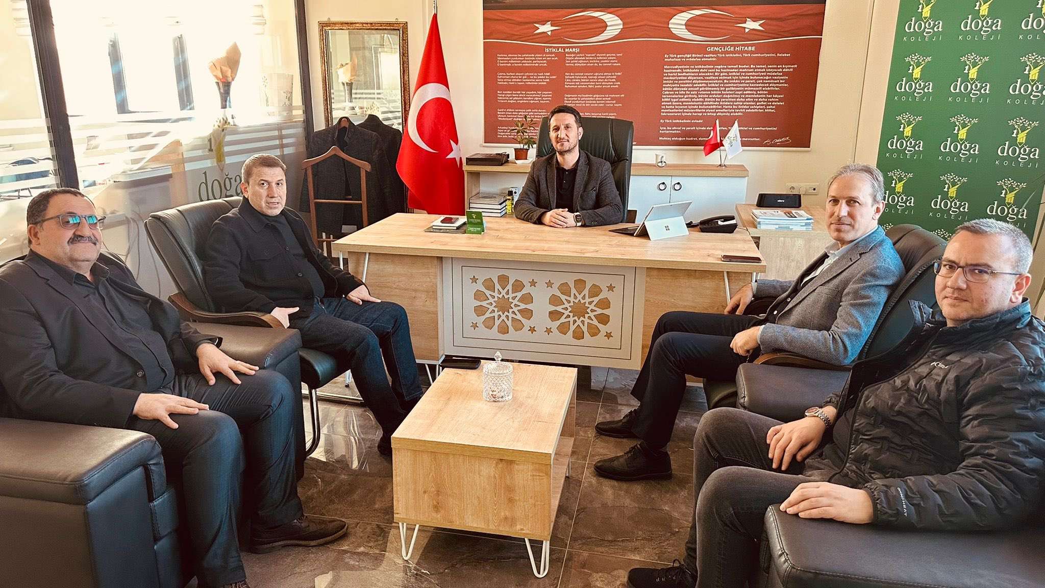 Güven Kuzu’dan Doğa Koleji’ne Ziyaret