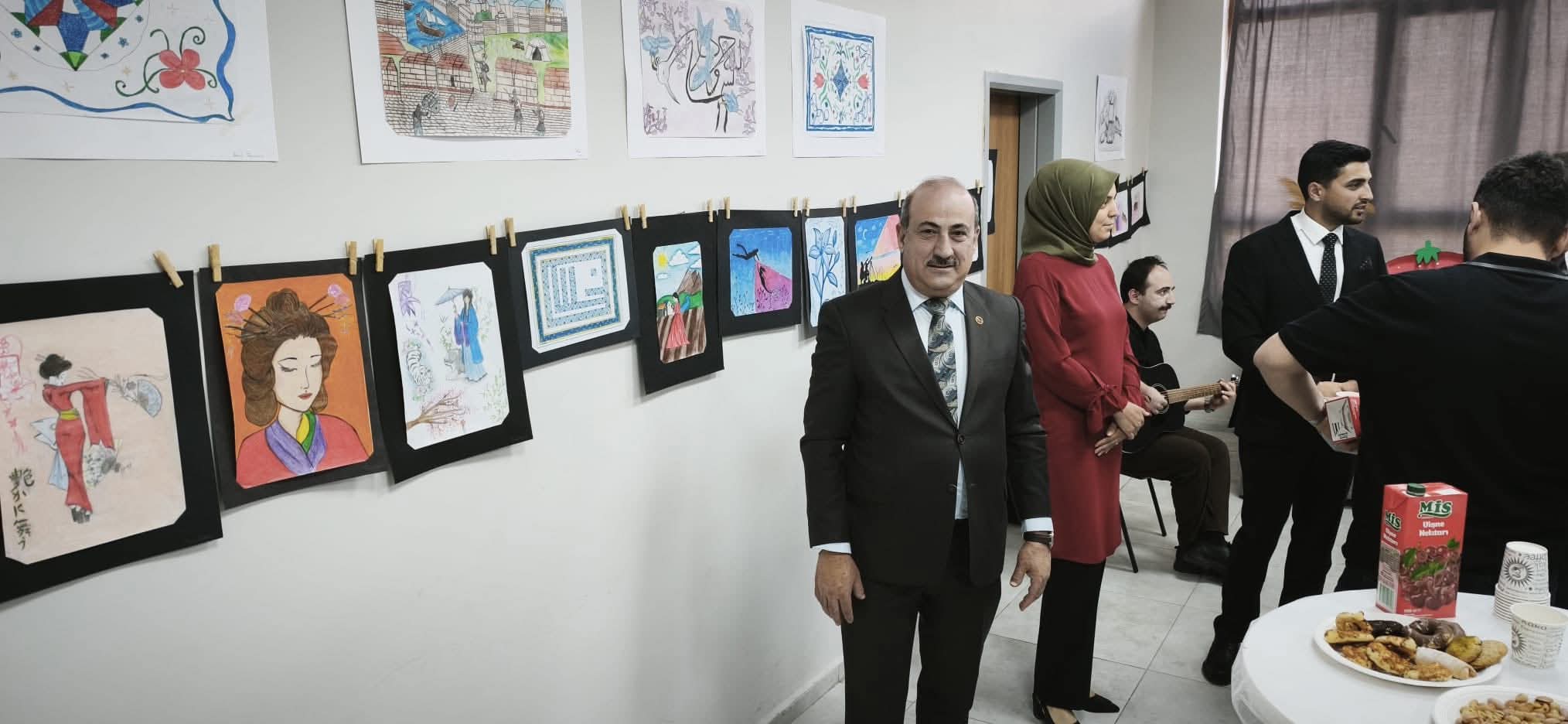 Eruh’ta Öğrencilerin Eserleri Beğeni Topladı