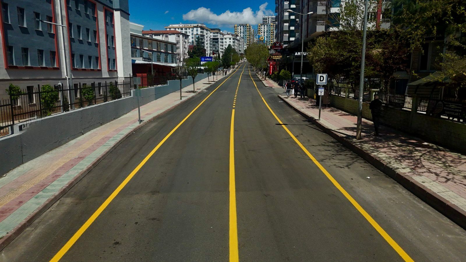 Siirt Belediyesi’nden Ulaşımda Güvenlik Hamlesi: Yol Çizgi Çalışmaları Tamamlandı
