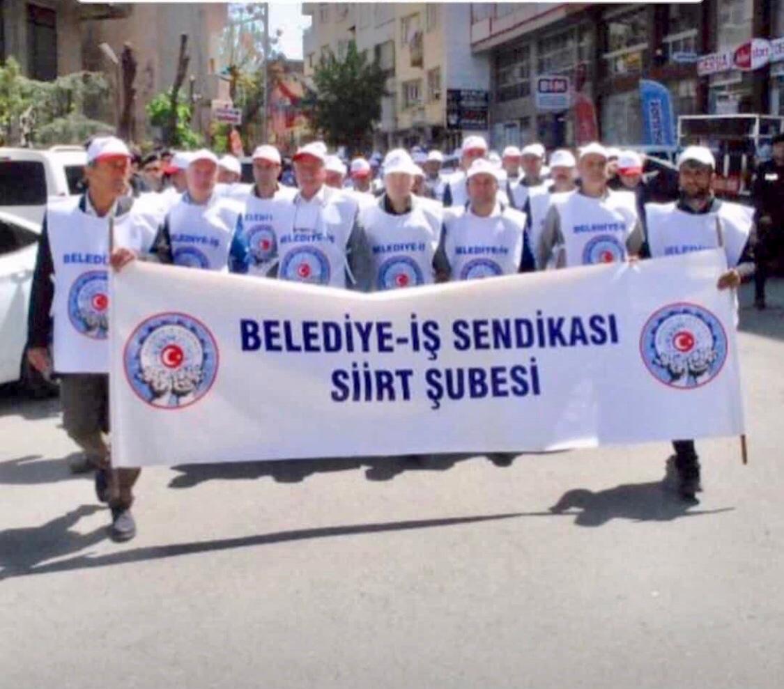 Siirt Belediye-İş Sendikası’ndan 1 Mayıs’ta Güçlü Mesaj: Halit Akınay ve İsmail Özeri Emek Mücadelesini Öne Çıkardı