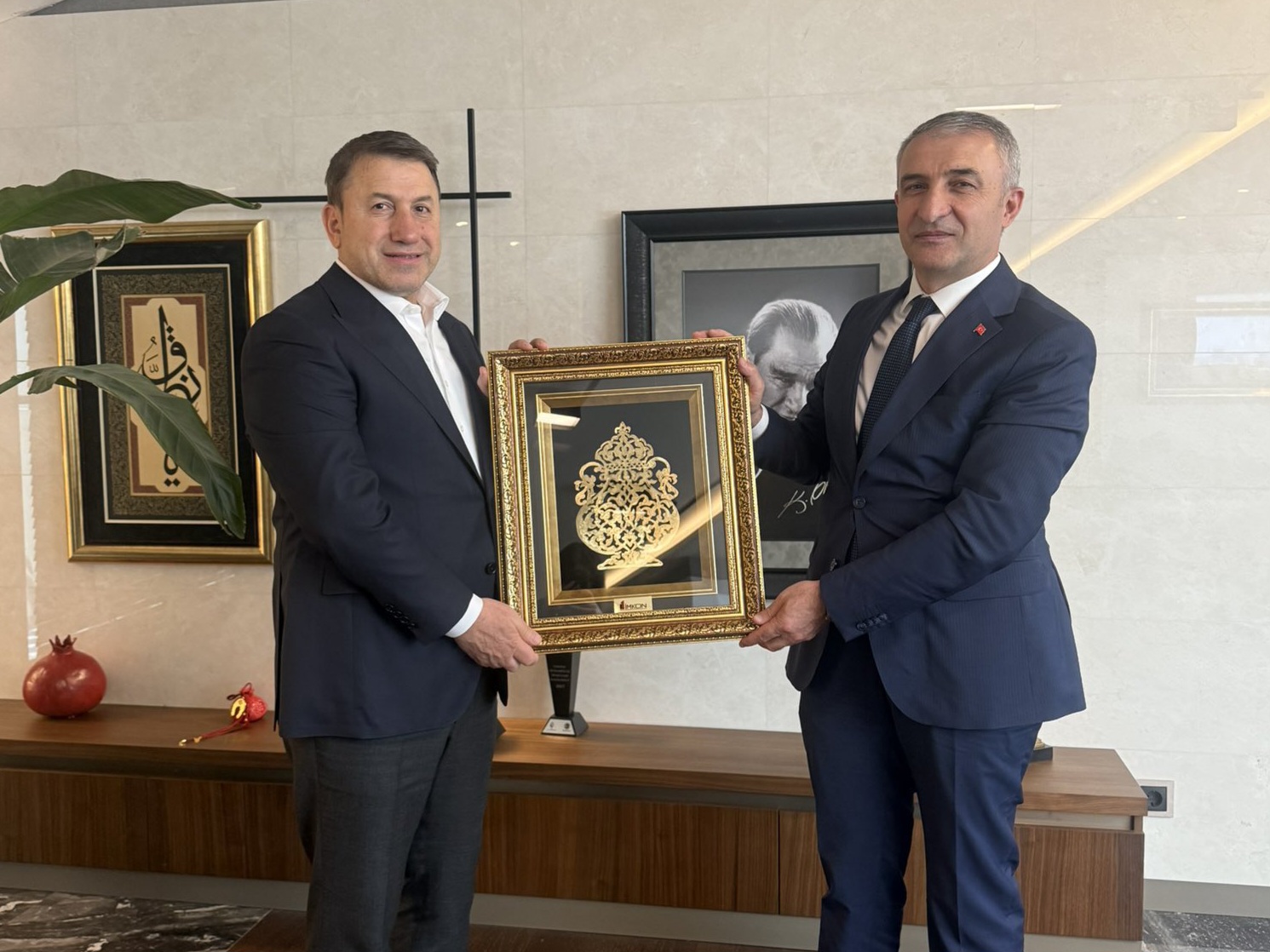 İMKON Genel Başkanı Tahir Tellioğlu’ndan Siirt TSO’ya Ziyaret