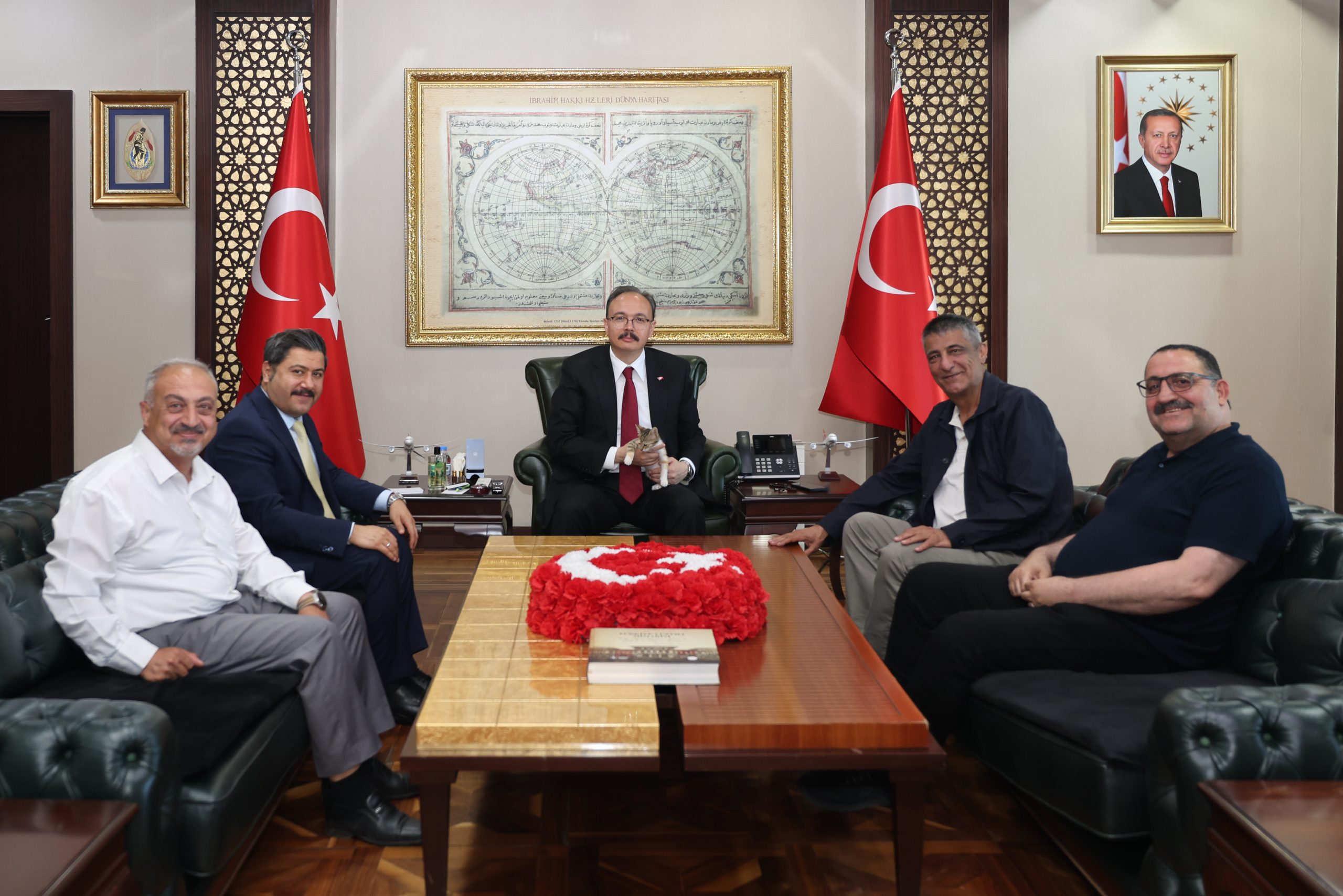 Basın Mensuplarından Vali Kızılkaya’ya Ziyaret