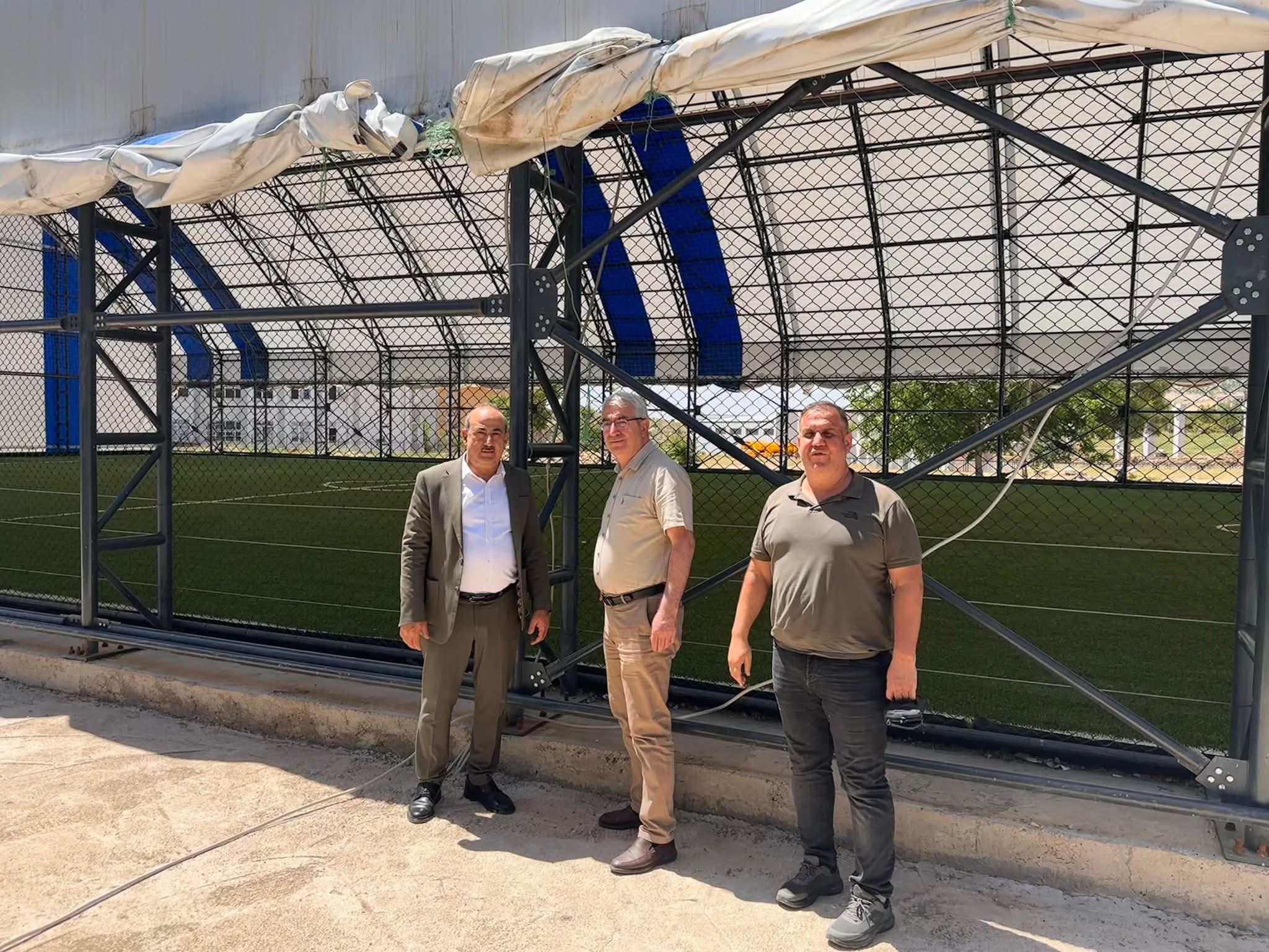 Eruh’ta Spor Yatırımları Yerinde İncelendi
