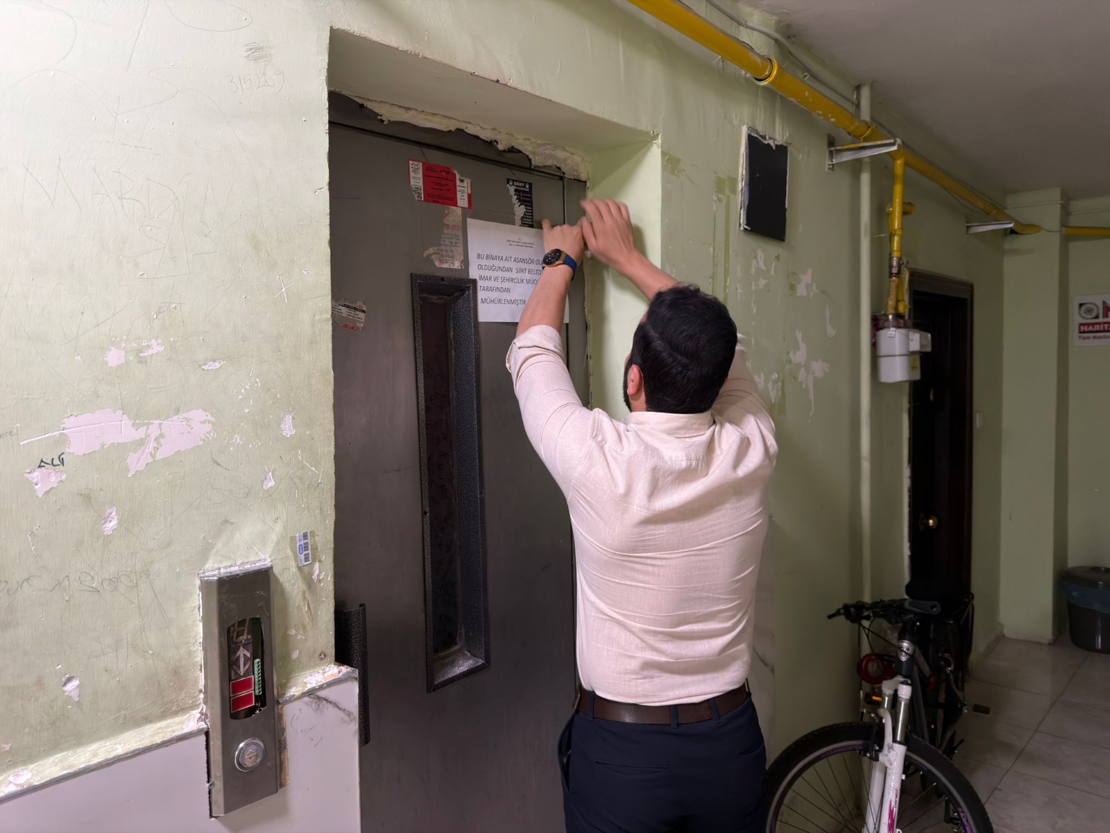 Siirt’te Asansör Denetimleri: 130 Asansör Güvensiz Çıktı