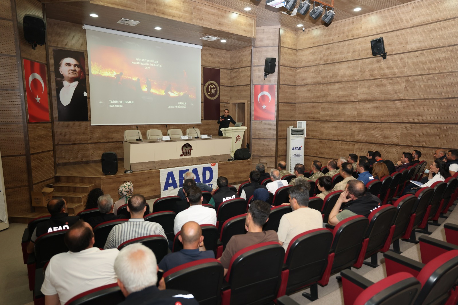 Siirt’te Orman Yangınlarına Karşı Koordinasyon Eğitimi Düzenlendi
