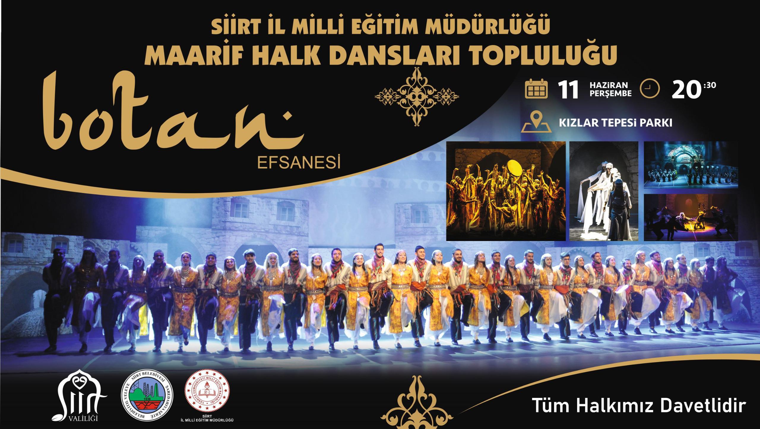 Botan Efsanesi Siirt’te Sanatseverlerle Buluşuyor