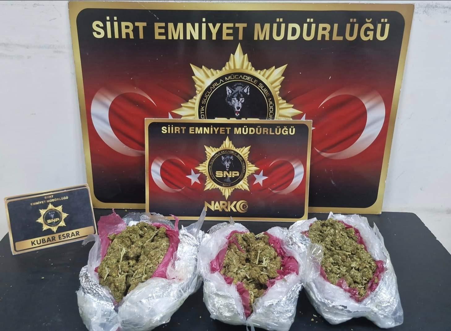 Siirt’te Bir Ayda 33 Aranan Şahıs Yakalandı, Uyuşturucu ve Kaçakçılığa Darbe