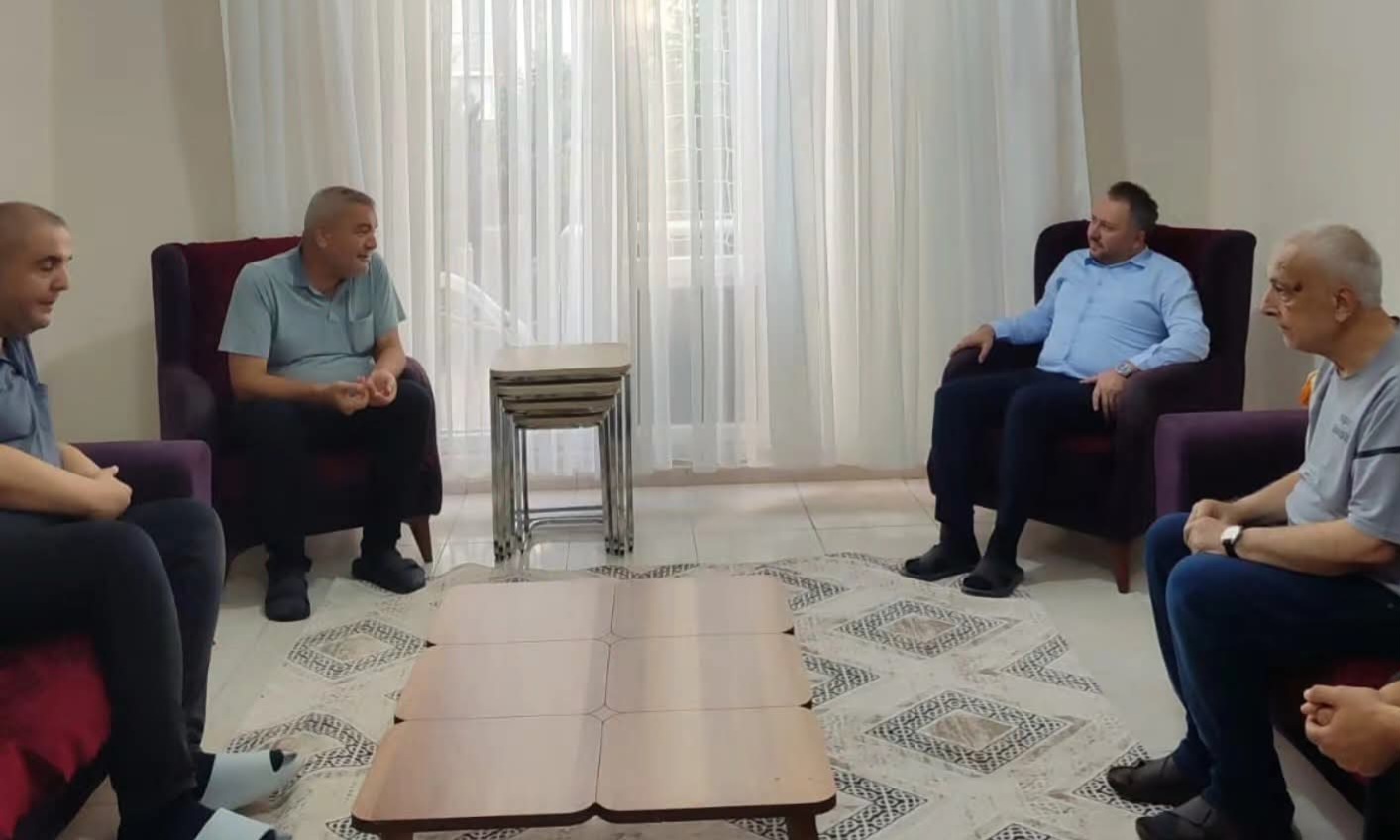 Sabri Sidar, Umut Evi’nde İncelemelerde Bulundu