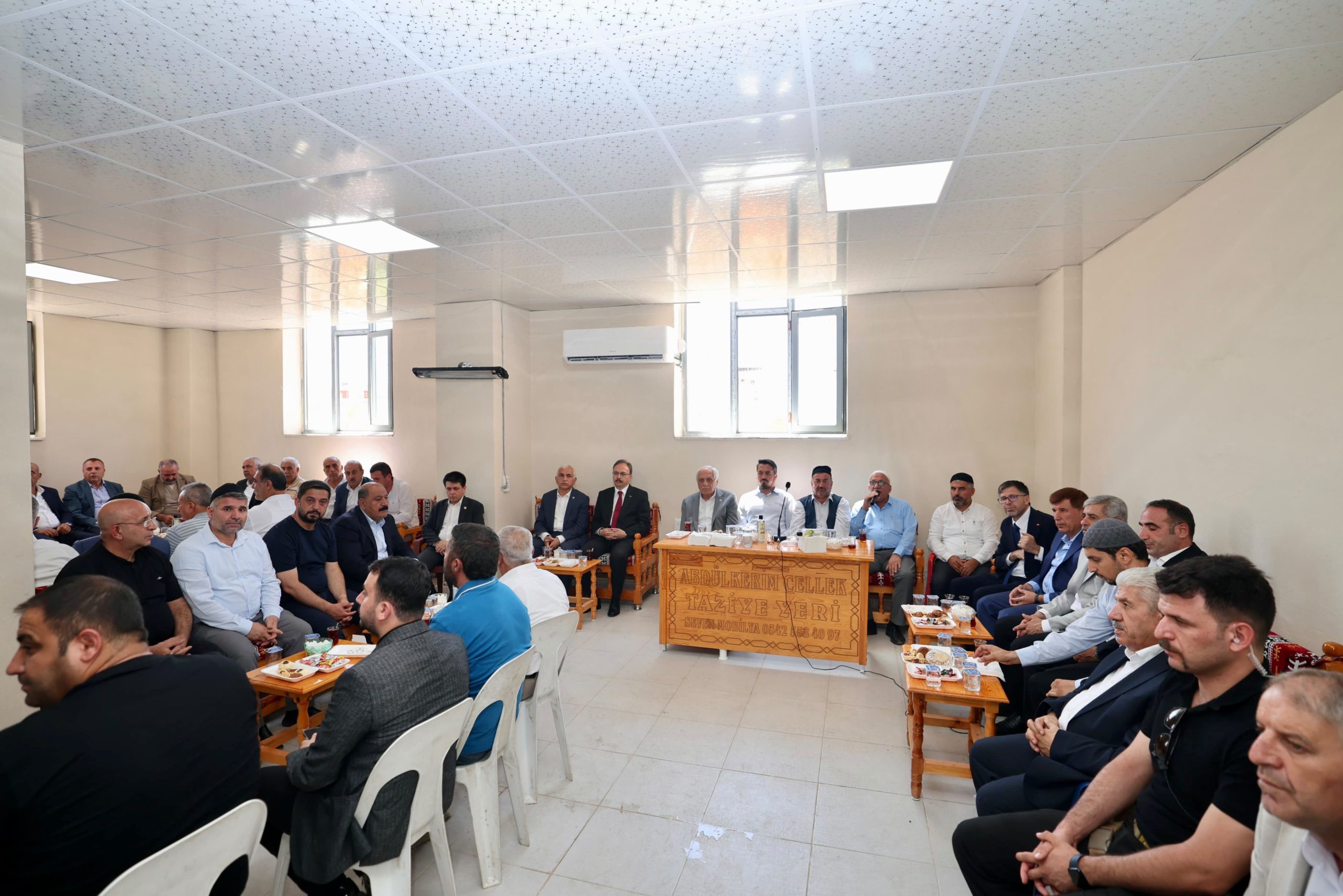 Vali Kızılkaya’dan Merhum Başkan Neccat Cellek İçin Taziye Ziyareti