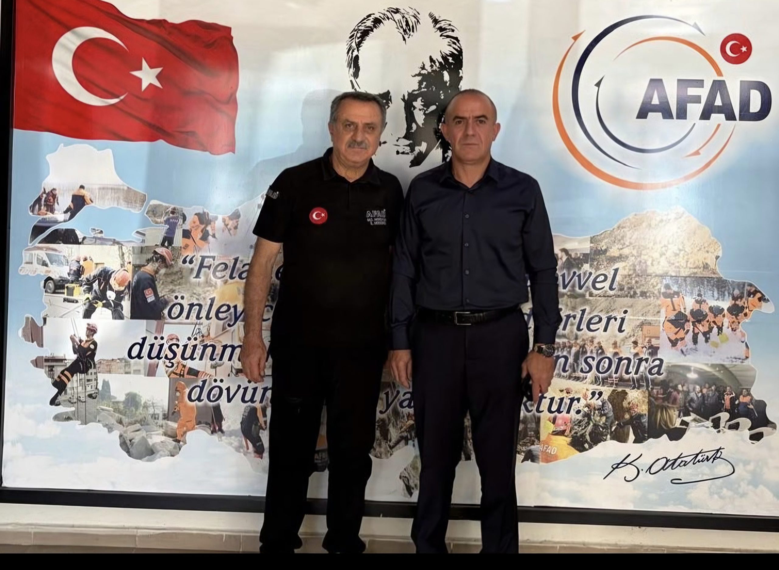 Gökçebağ Belediye Başkanı Ferzent Çiçek’ten AFAD Siirt İl Müdürü Cahit Akkoyun’a Ziyaret