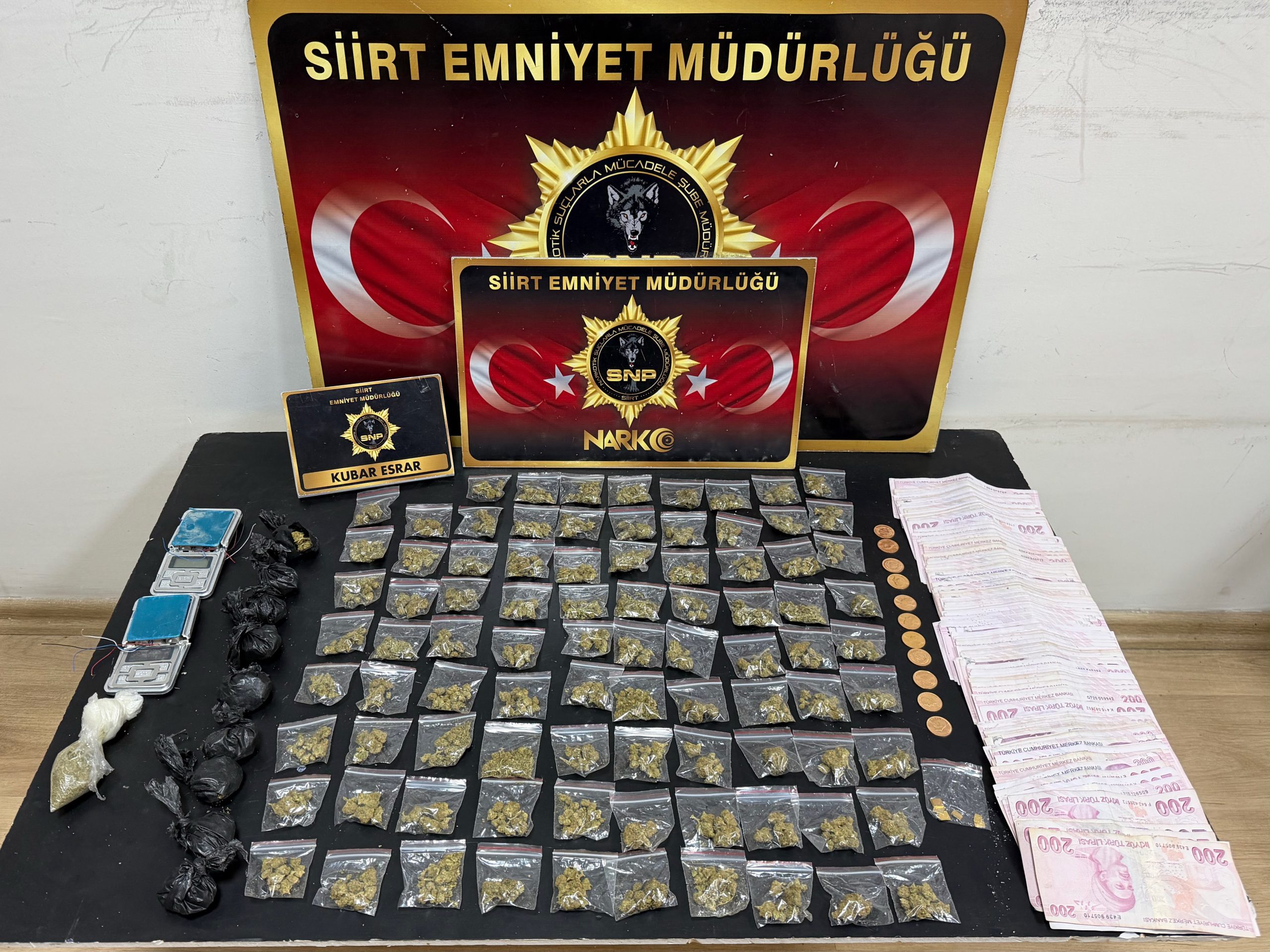 Siirt’te Uyuşturucu Operasyonu: 2 Şüpheli Yakalandı