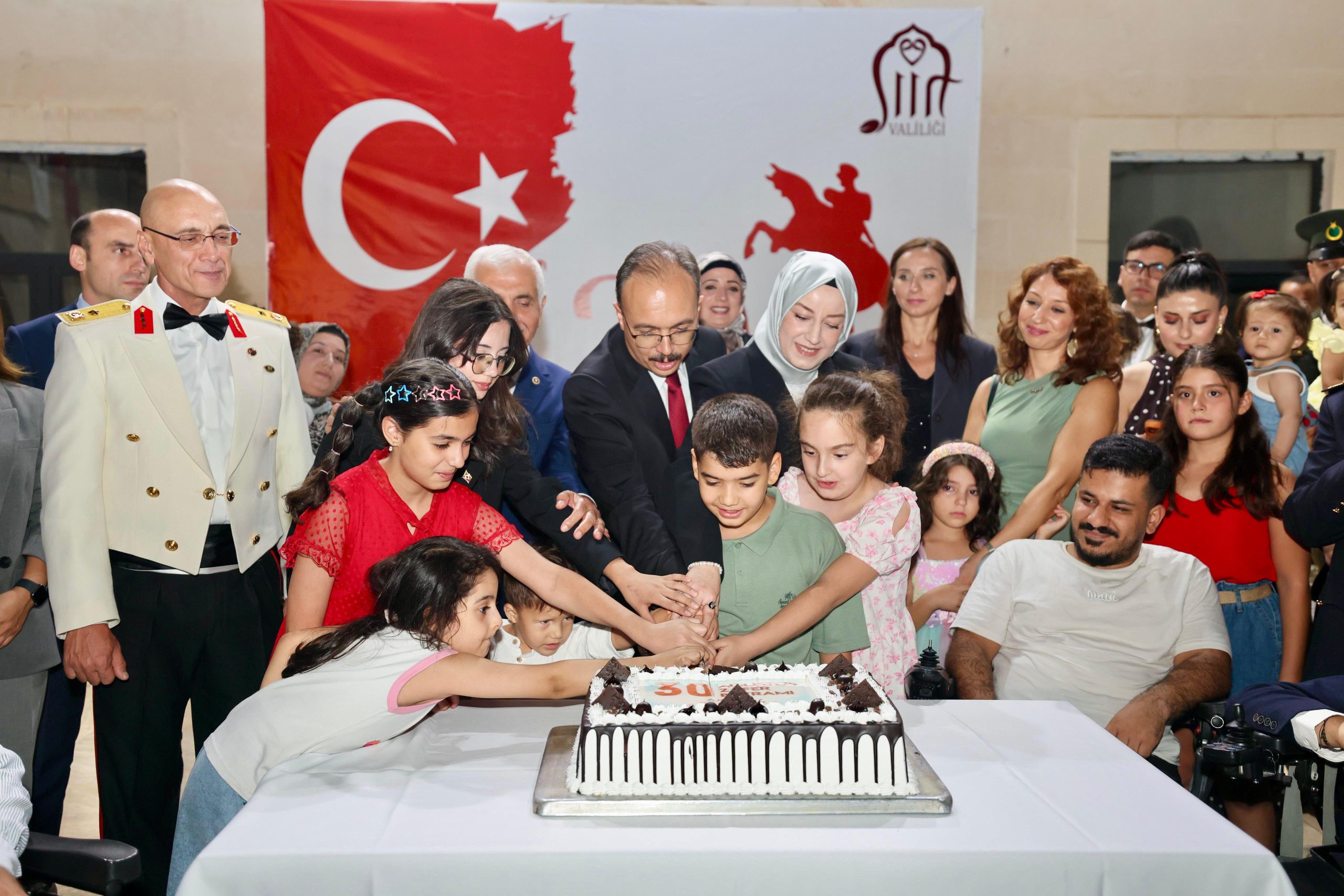 Siirt’te 30 Ağustos Zafer Bayramı Resepsiyonu Düzenlendi