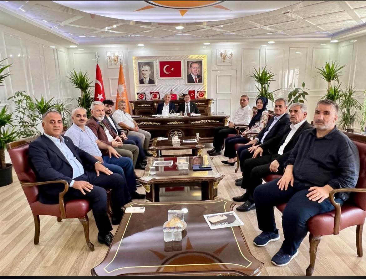 Tillo İlçe Teşkilatı’nda Çalışma Toplantısı Gerçekleştirildi