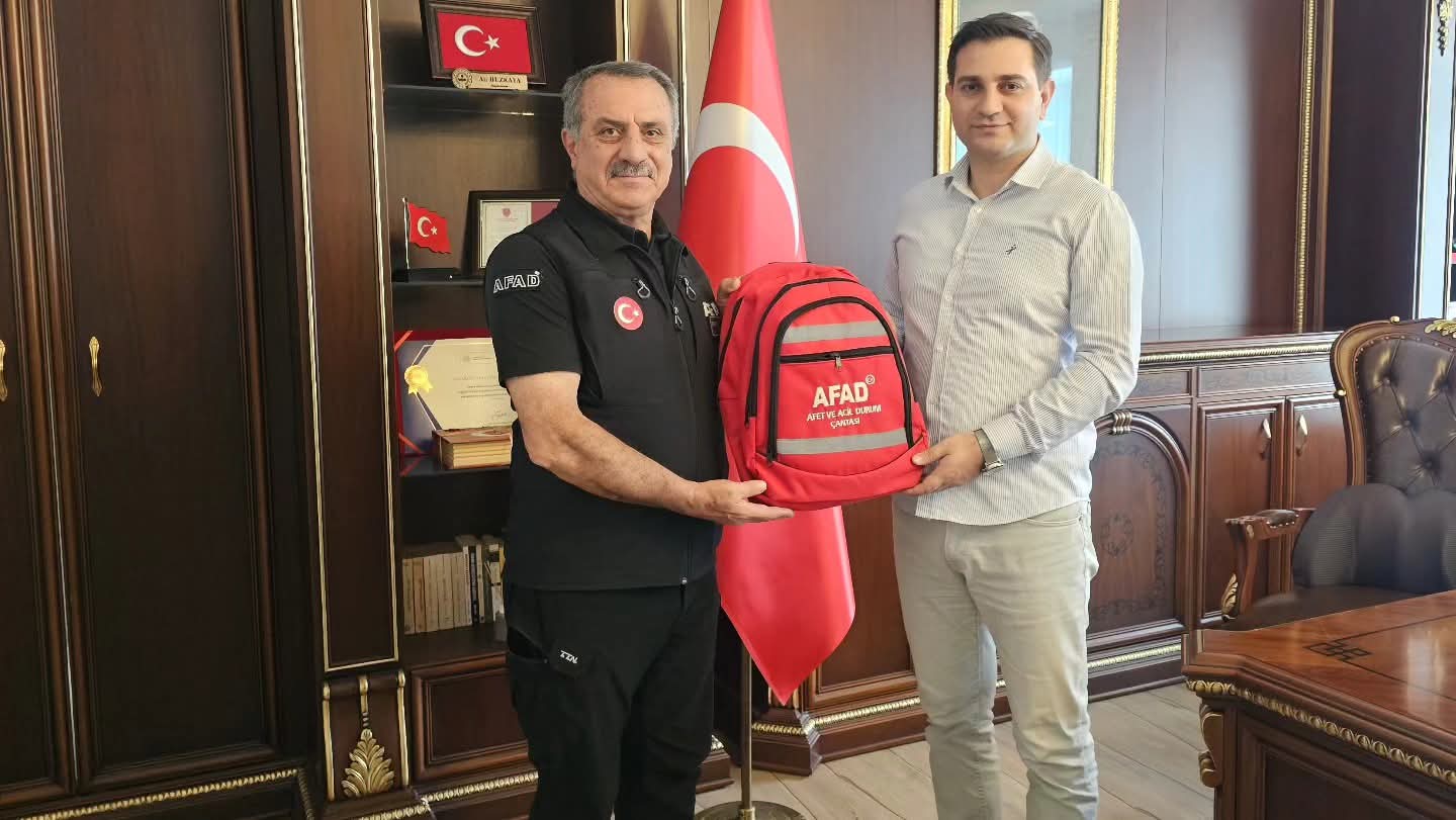 AFAD İl Müdürü Cahit Akkoyun’dan Pervari Kaymakamı Ali Buzkaya’ya Ziyaret